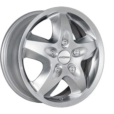 Felgi RONAL r44 5x130 7x16 et43 crystal silver