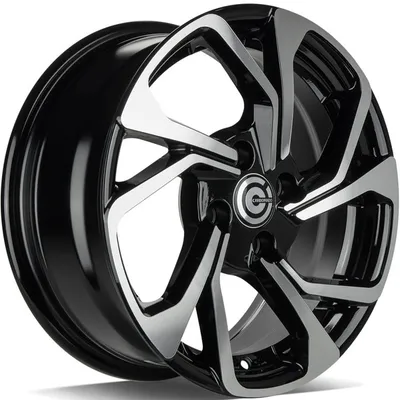 Felgi CARBONADO swift 4x100 6.5x15 et35 black front polished