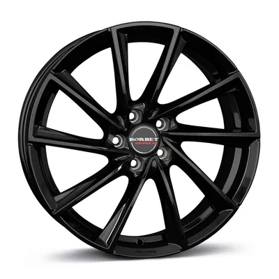 Felgi BORBET vtx 5x108 8x18 et45 black glossy