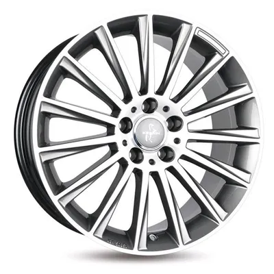 Felgi KESKIN kt18 10x22 5x130 et40 palladium front polish