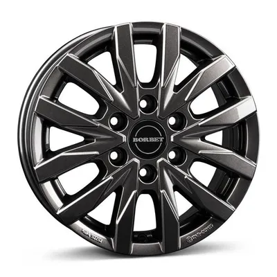 Felgi BORBET cw6 6x130 6.5x16 et54 mistral anthracite glossy