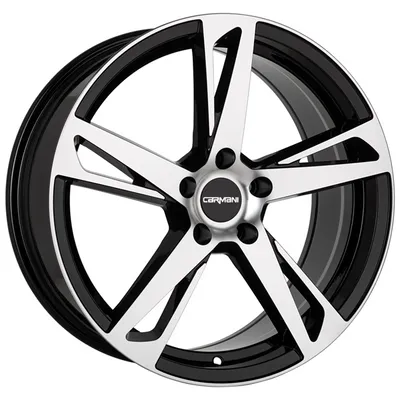 Felgi CARMANI 16 anton 5x120 7.5x17 et37 black polish