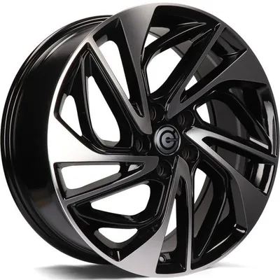 Felgi CARBONADO atlantic 5x114.3 7.5x19 et51 black front polished