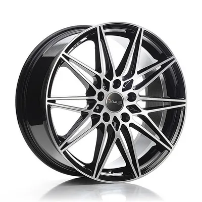 Felgi avus ac-mb5 5x112 8x18 et42 black polished