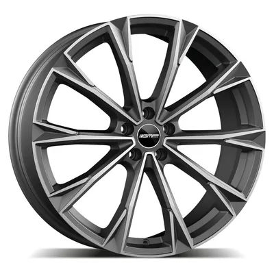 Felgi GMP ITALIA totale 5x120 11.5x22 et42 matt anthracite diamond