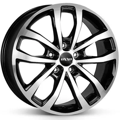 Felgi OXXO hyperion 5x112 7x17 et51 black polished
