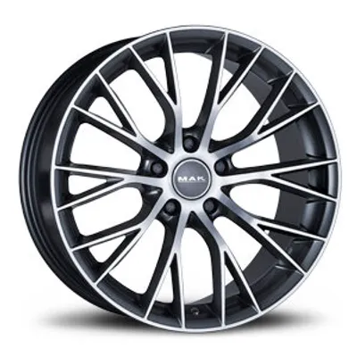 Felgi MAK munchen 5x120 8.5x19 et30 gun met-mirror face