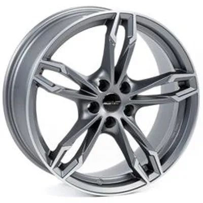 Felgi GMP ITALIA dea 5x120 9.5x20 et37 matt anthracite diamond