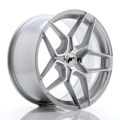 Felgi JAPAN RACING jr34 18x9 et20-42 5h blank silver machined face