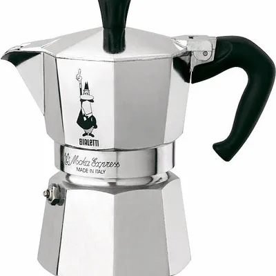 Kawiarka Bialetti Mokka Express Srebrna 130 ml