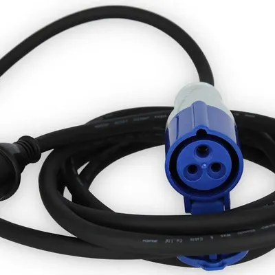 Przyłącze CEE 4 m 230V-CEE Proste Żeńskie Adapter