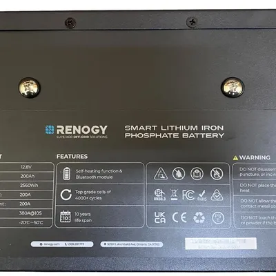 Akumulator 200AH /L+/LIFEPO4 Smart Renogy