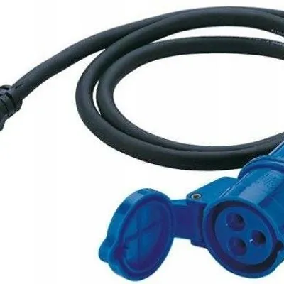 Przyłącze CEE 1,5 m 230V-CEE Proste Żeńskie Adapter
