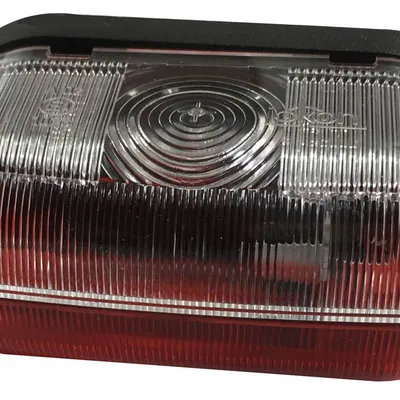 Lampa Obrysowa 12V Jokon 90x40x40 mm Czerwono-biała