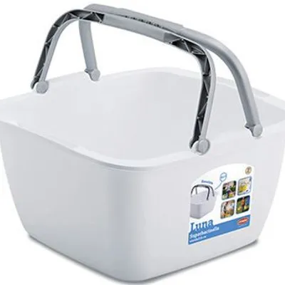 Wiadro Plastik Białe 18.5L