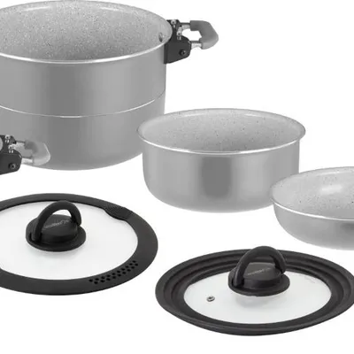 Garnek Zestaw 7+1 Brunner Fusion 22 cm