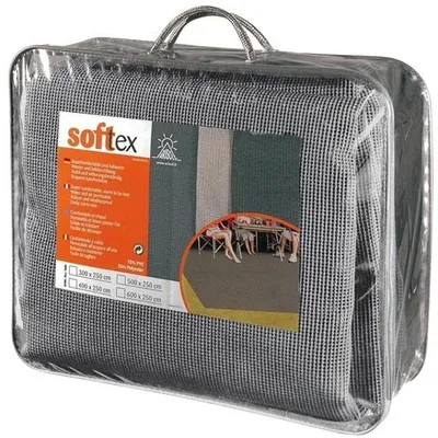 Mata Podłogowa 250x400 Szara Softtex