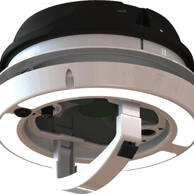 Wentylator Maxxair Maxxfan Dome Plus LED Black 12V
