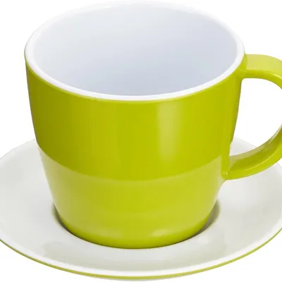Filiżanka I Spodek Brunner Zielona 250 ml