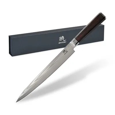 Shiori 撓 Sashimi - wielowarstwowa stal damasceńska