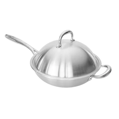 Shiori 撓 Stainless Steel 304 patelnia WOK 28cm x 8,20 cm indukcja