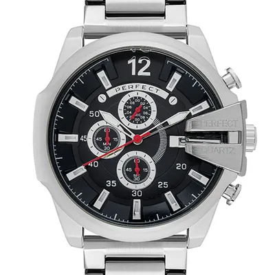 ZEGAREK MĘSKI PERFECT M513CH-03 - CHRONOGRAF (zp387c) + BOX
