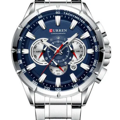 ZEGAREK MĘSKI CURREN 8363 (zc018a) - CHRONOGRAF
