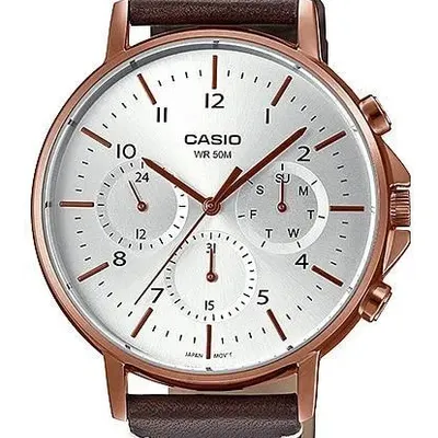 ZEGAREK MĘSKI CASIO MTP-E321RL-5A (zd190b) + BOX