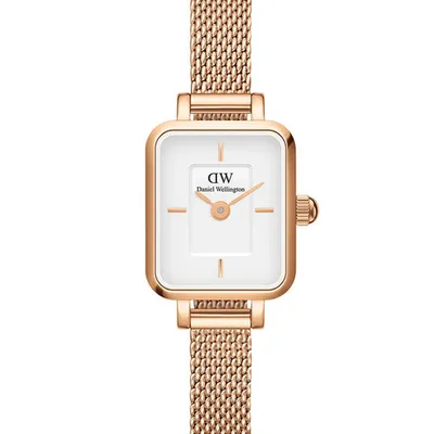 ZEGAREK DAMSKI DANIEL WELLINGTON Quadro Mini Melrose 15mm DW00100727 + BOX (zw524c)
