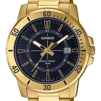 ZEGAREK MĘSKI CASIO MTP-VD01G-1CVUDF  (zd185d) + BOX