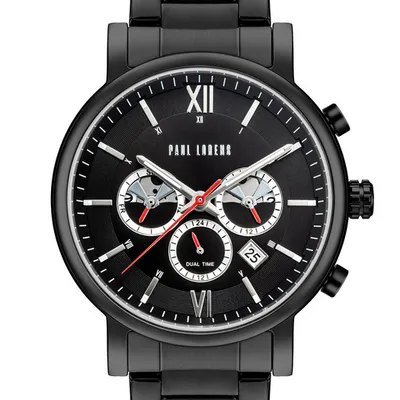 ZEGAREK MĘSKI PAUL LORENS -  PL20017B-1A5 (zg386c) + BOX