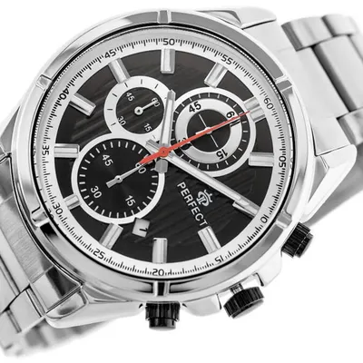 ZEGAREK MĘSKI PERFECT CH03M - CHRONOGRAF (zp358a) + BOX