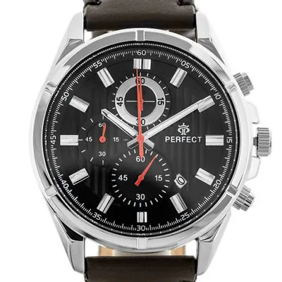ZEGAREK MĘSKI PERFECT CH03L - CHRONOGRAF (zp352c) + BOX