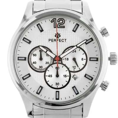 ZEGAREK MĘSKI PERFECT CH01M - CHRONOGRAF (zp355a) + BOX