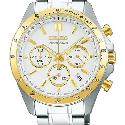 ZEGAREK MĘSKI SEIKO CHRONOGRAPH CASUAL QUARTZ SBTR024 + BOX