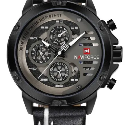 ZEGAREK MĘSKI NAVIFORCE - NF9110 (zn047a) - BOX