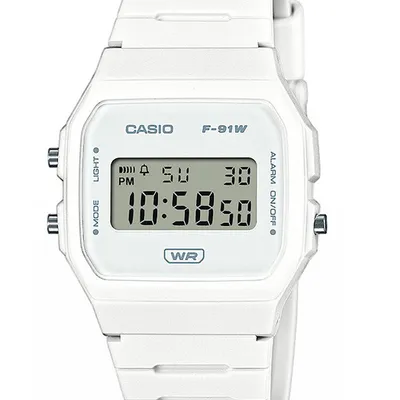 ZEGAREK MĘSKI CASIO F-91WB-7A + BOX