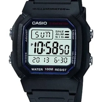 ZEGAREK MĘSKI CASIO W-800H-1A (zd100a) - KLASYKA + BOX