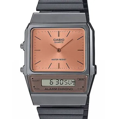ZEGAREK UNISEX CASIO Vintage Dual Time AQ-800ECGG-4ADF + BOX