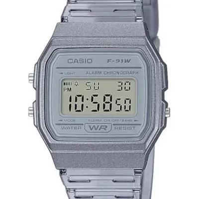 Zegarek Unisex Casio Retro Vintage F-91WS-8DF(zd648d)