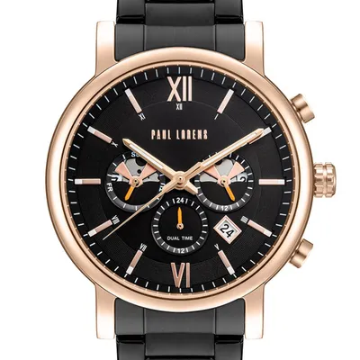 ZEGAREK MĘSKI PAUL LORENS - PL20017B-1A4 (zg386d) + BOX
