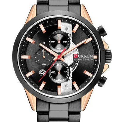 ZEGAREK MĘSKI CURREN 8325 (zc021b) - CHRONOGRAF