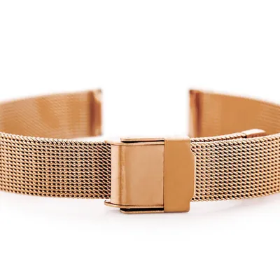 Bransoleta Pacific 04E - siatka HQ - rosegold 14mm