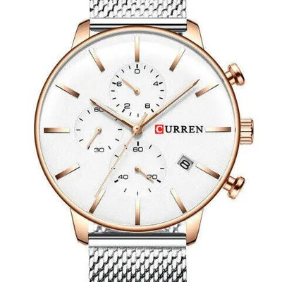 ZEGAREK MĘSKI CURREN 8339 (zc015b) - CHRONOGRAF