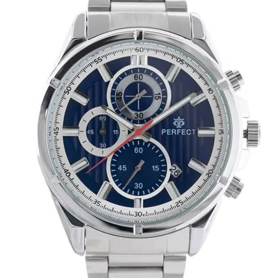 ZEGAREK MĘSKI PERFECT CH03M - CHRONOGRAF (zp358e) + BOX