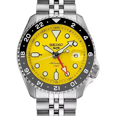 ZEGAREK MĘSKI SEIKO 5 SPORTS SSK017K1 GMT AUTOMAT WR100 + BOX