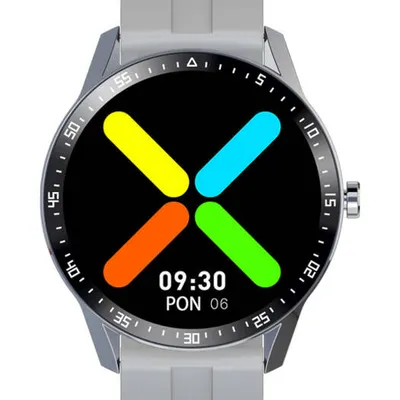 SMARTWATCH MĘSKI G. Rossi SW018-2 silver/gray (sg012b) WŁASNE TARCZE