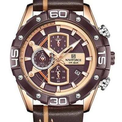 ZEGAREK MĘSKI NAVIFORCE NF8018 - CHRONOGRAF (zn122d) + BOX