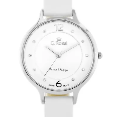 ZEGAREK DAMSKI G. ROSSI - 10411A-3C1 NA PASKU (zg714a) + BOX
