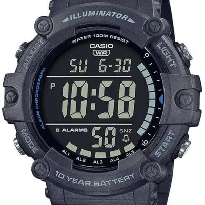 ZEGAREK MĘSKI CASIO SPORT ILLUMINATOR AE-1500WH-8B + BOX
